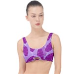 Exotic Tropical Leafs Watercolor Pattern The Little Details Bikini Top
