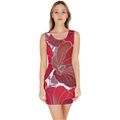 Floral Pattern Background Bodycon Dress by Vaneshart