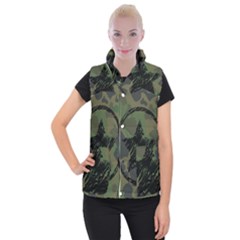 Military Camouflage Design Women s Button Up Vest by Vaneshart