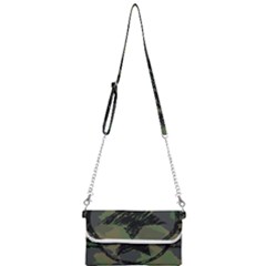 Military Camouflage Design Mini Crossbody Handbag by Vaneshart