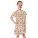 Leopard Print Kids  Drop Waist Dress View1