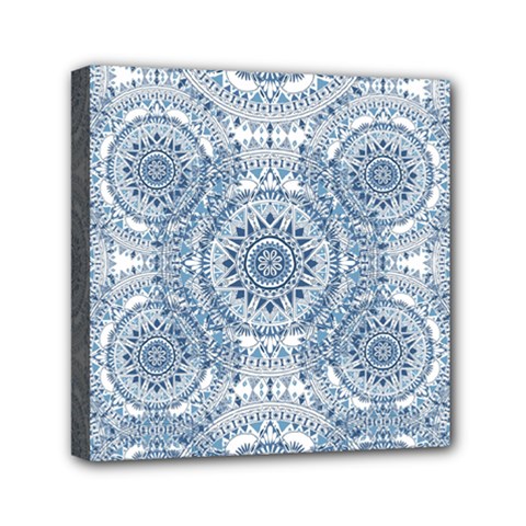 Boho Pattern Style Graphic Vector Mini Canvas 6  X 6  (stretched) by Sobalvarro