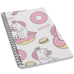 Unicorn Seamless Pattern Background Vector (1) 5 5  X 8 5  Notebook by Sobalvarro