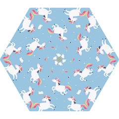 Unicorn Seamless Pattern Background Vector (2) Mini Folding Umbrellas by Sobalvarro