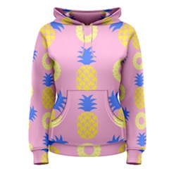Pop Art Pineapple Seamless Pattern Vector Women s Pullover Hoodie by Sobalvarro
