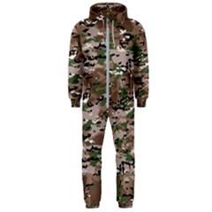 Fabric Camo Protective Hooded Jumpsuit (men)  by HermanTelo
