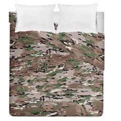 Fabric Camo Protective Duvet Cover Double Side (queen Size) by HermanTelo
