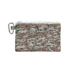 Fabric Camo Protective Canvas Cosmetic Bag (small) by HermanTelo