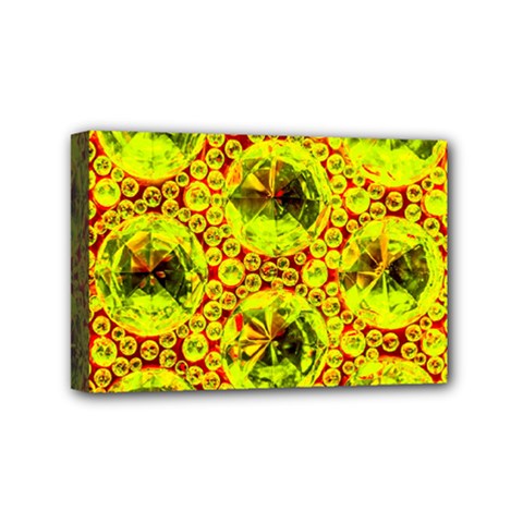 Cut Glass Beads Mini Canvas 6  X 4  (stretched) by essentialimage
