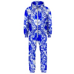Cut Glass Beads Hooded Jumpsuit (men)  by essentialimage