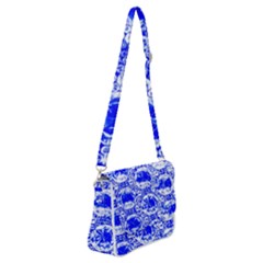 Cut Glass Beads Shoulder Bag With Back Zipper by essentialimage