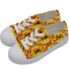 Cut Glass Beads Kids  Low Top Canvas Sneakers by essentialimage