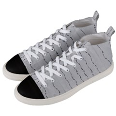 Clouds And More Clouds Men s Mid-top Canvas Sneakers by pepitasart