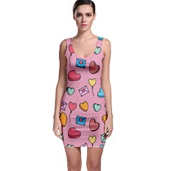 Candy Pattern Bodycon Dress by Sobalvarro