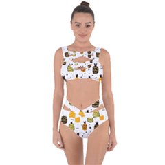 Pineapples Bandaged Up Bikini Set  by Sobalvarro