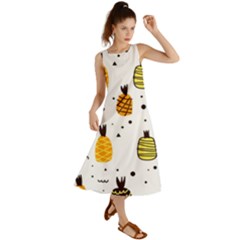 Pineapples Summer Maxi Dress by Sobalvarro