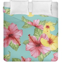 Hibiscus Duvet Cover Double Side (king Size) by Sobalvarro