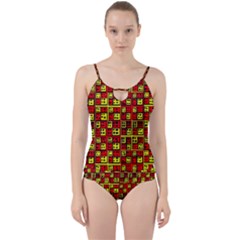Rby 70 Cut Out Top Tankini Set by ArtworkByPatrick