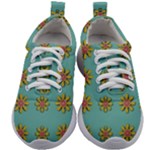 Fantasy Fauna Floral In Sweet Green Kids Athletic Shoes