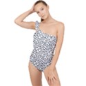 I See Spots Frilly One Shoulder Swimsuit View1