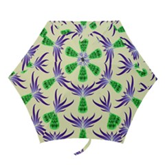 Thistles Purple Flora Flowering Mini Folding Umbrellas by Vaneshart