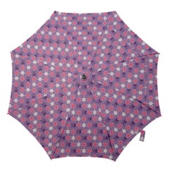 Abstract Pattern Geometry Gradient Hook Handle Umbrellas (small) by Vaneshart