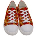 Wallpaper Background Autumn Fall Women s Low Top Canvas Sneakers View1