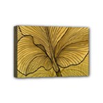 Leaves Design Pattern Nature Mini Canvas 6  x 4  (Stretched)