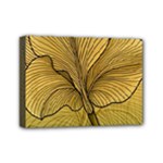 Leaves Design Pattern Nature Mini Canvas 7  x 5  (Stretched)