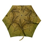 Leaves Design Pattern Nature Mini Folding Umbrellas