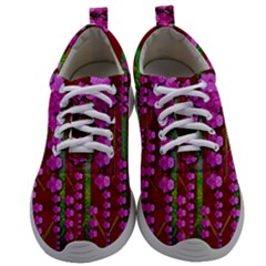 Jungle Flowers In The Orchid Jungle Ornate Mens Athletic Shoes by pepitasart