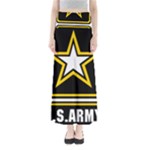 Logo of United States Army Full Length Maxi Skirt