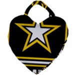 Logo of United States Army Giant Heart Shaped Tote