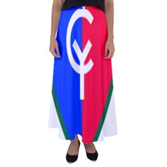 United States Army 38th Infantry Division Shoulder Sleeve Insignia Flared Maxi Skirt by abbeyz71