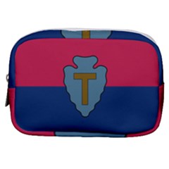Flag Of United States Army 36th Infantry Division Make Up Pouch (small) by abbeyz71