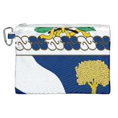 Coat Of Arms Of United States Army 143rd Infantry Regiment Canvas Cosmetic Bag (xl) by abbeyz71