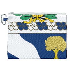 Coat Of Arms Of United States Army 143rd Infantry Regiment Canvas Cosmetic Bag (xxl) by abbeyz71