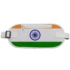 Flag Of India Rounded Waist Pouch by abbeyz71