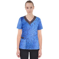 Fashion Week Runway Exclusive Design By Traci K Women s V-neck Scrub Top by tracikcollection