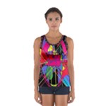 Club Fitstyle Fitness by Traci K Sport Tank Top 