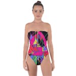 Club Fitstyle Fitness by Traci K Tie Back One Piece Swimsuit