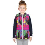 Club Fitstyle Fitness by Traci K Kids  Hooded Puffer Vest