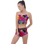 Club Fitstyle Fitness by Traci K Summer Cropped Co-Ord Set
