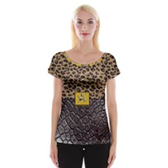 Cougar By Traci K Cap Sleeve Top by tracikcollection