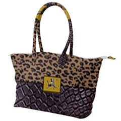 Cougar By Traci K Canvas Shoulder Bag