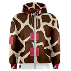 Giraffe By Traci K Men s Zipper Hoodie by tracikcollection
