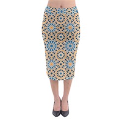 Motif Midi Pencil Skirt by Sobalvarro