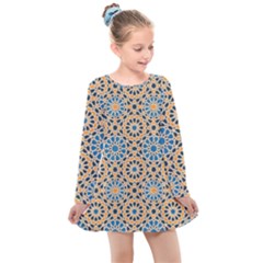 Motif Kids  Long Sleeve Dress by Sobalvarro