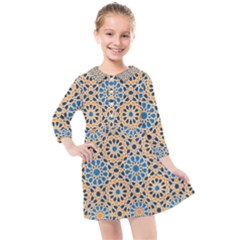 Motif Kids  Quarter Sleeve Shirt Dress by Sobalvarro