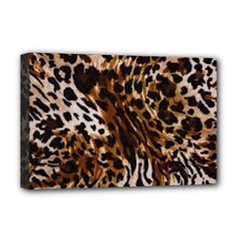 Cheetah By Traci K Deluxe Canvas 18  X 12  (stretched) by tracikcollection